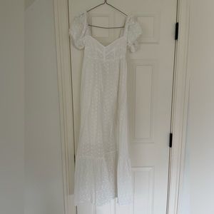 Aura White Maxi Dress